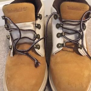 Timberland Two Tone, light brown. 1990’s. Leather